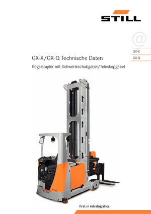 Camions à tourelle Still GX-X