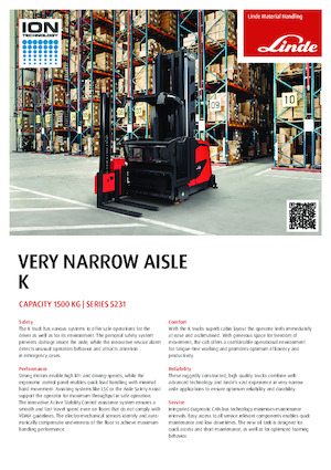 Camions à tourelle Linde K 0.9