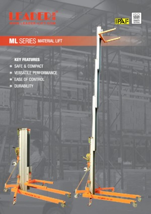 Nacelles à mât vertical unique Leader ML 20