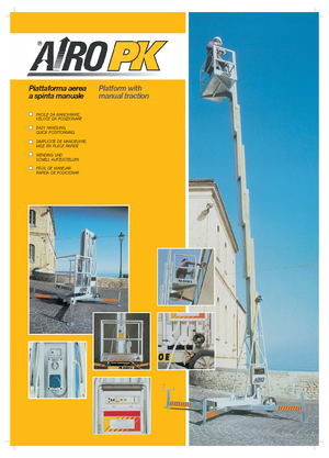 Nacelles à mât vertical unique AIRO PK 11800 E