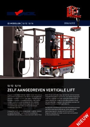 Nacelles à mât vertical unique Skyjack SJ 12