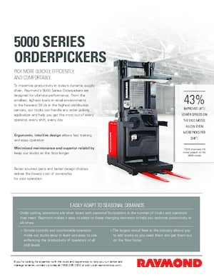 Préparateurs de commandes RAYMOND 5600