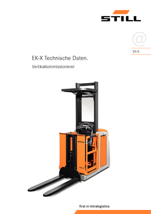 Préparateurs de commandes Still EK-X 790