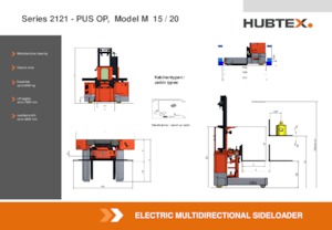 Préparateurs de commandes Hubtex M 15 PUS