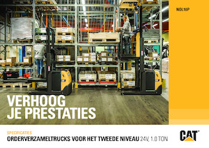 Préparateurs de commandes Caterpillar NOL10P 