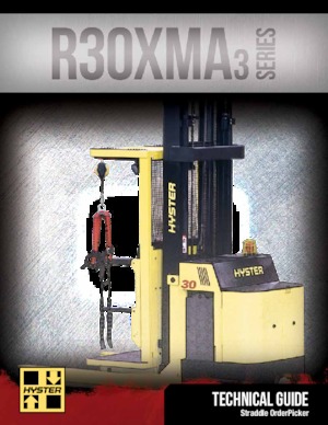 Préparateurs de commandes Hyster R30XMA3