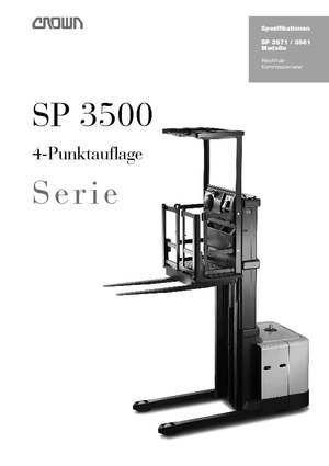 Préparateurs de commandes Crown SP 3571-1.25 TT