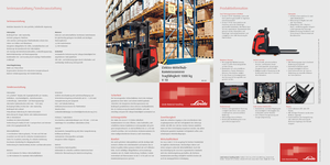 Préparateurs de commandes Linde V10