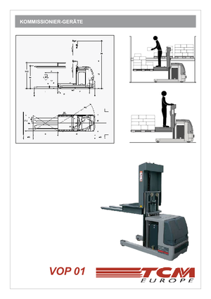 Préparateurs de commandes TCM VOP 01