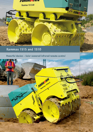Rouleaux de tranchées Ammann Rammax 1510 CI
