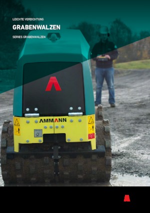 Rouleaux de tranchées Ammann Rammax 1575