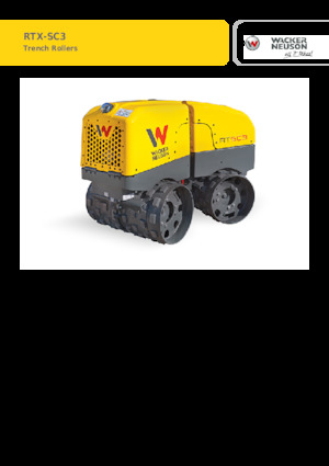 Rouleaux de tranchées Wacker Neuson RTLx SC 3