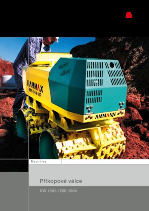 Rouleaux de tranchées Rammax RW 1503 K