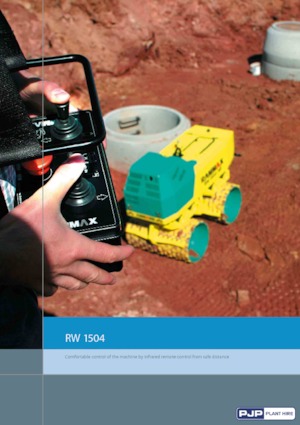 Rouleaux de tranchées Rammax RW 1504 HK