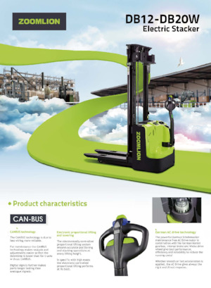 Gerbeurs à conducteur accompagnant Zoomlion DB16W