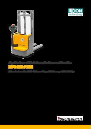 Gerbeurs à conducteur accompagnant Jungheinrich EJC 112