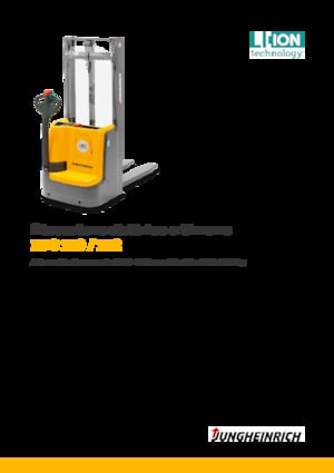 Gerbeurs à conducteur accompagnant Jungheinrich EJC 112