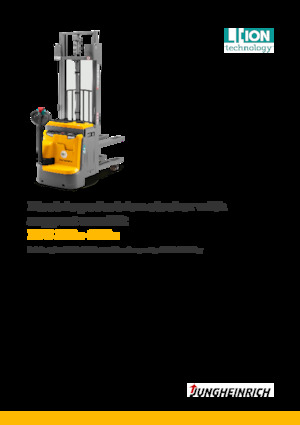 Gerbeurs à conducteur accompagnant Jungheinrich EJC 212z