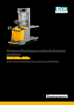 Gerbeurs à conducteur accompagnant Jungheinrich EJC 212z