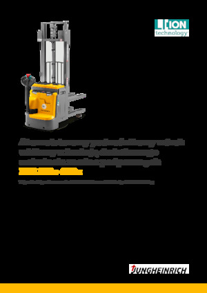 Gerbeurs à conducteur accompagnant Jungheinrich EJC 212z