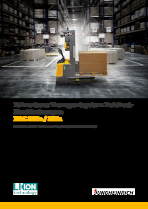 Gerbeurs à conducteur accompagnant Jungheinrich ERC 213a