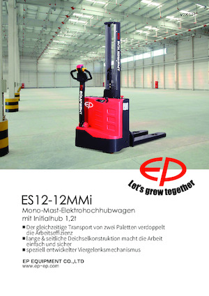 Gerbeurs à conducteur accompagnant EP ES12-12MMi