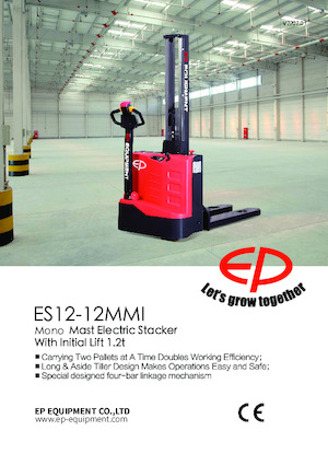 Gerbeurs à conducteur accompagnant EP ES12-12MMi