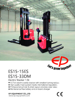 Gerbeurs à conducteur accompagnant EP ES15-15ES