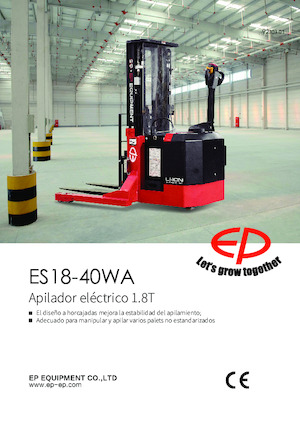 Gerbeurs à conducteur accompagnant EP ES18-40WA