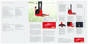 Gerbeurs à conducteur accompagnant Linde L12AS Triplex 120x50