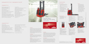 Gerbeurs à conducteur accompagnant Linde L20 Triplex 