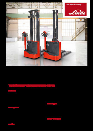 Gerbeurs à conducteur accompagnant Linde ML10