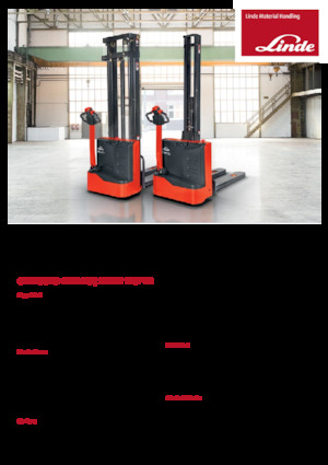 Gerbeurs à conducteur accompagnant Linde ML10