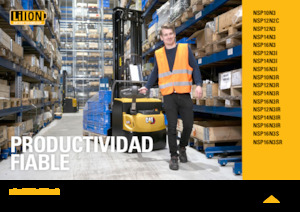 Gerbeurs à conducteur accompagnant Caterpillar NSP12N3