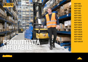 Gerbeurs à conducteur accompagnant Caterpillar NSP16N3SR