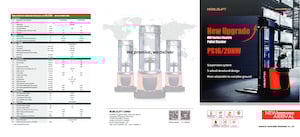 Gerbeurs à conducteur accompagnant Noblelift PS20NW