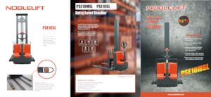 Gerbeurs à conducteur accompagnant Noblelift PSE10MSL