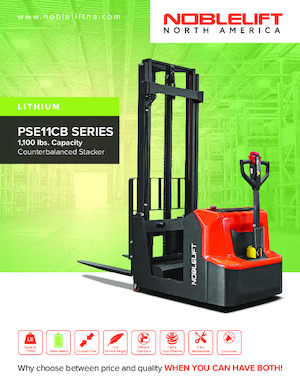 Gerbeurs à conducteur accompagnant Noblelift PSE11N-CB-114