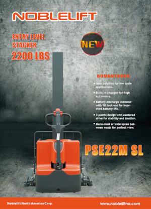 Gerbeurs à conducteur accompagnant Noblelift PSE22M SL-63