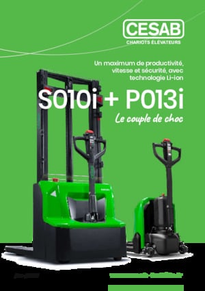 Gerbeurs à conducteur accompagnant Cesab S 010 i