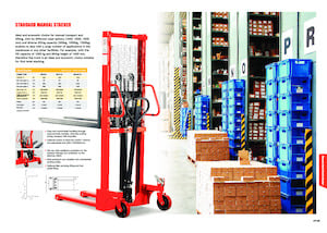Gerbeurs à conducteur accompagnant Noblelift SFHD10