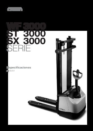 Gerbeurs à conducteur accompagnant Crown ST 3000N-1.0 TL