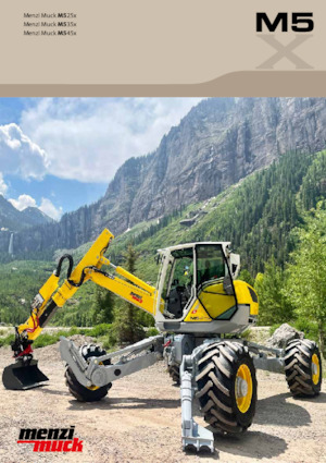 Pelles araignée Menzi M535x