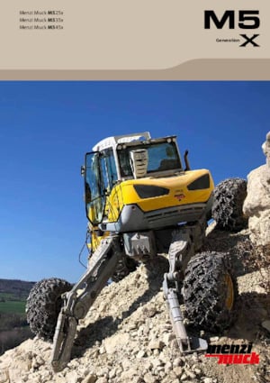 Pelles araignée Menzi M535x