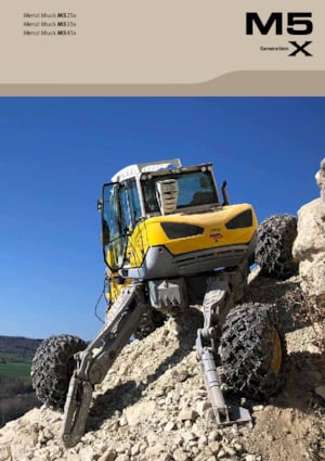 Pelles araignée Menzi M535x