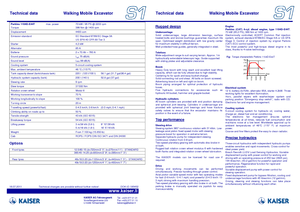 Pelles araignée Kaiser S 1-5