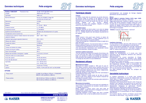 Pelles araignée Kaiser S 1-5