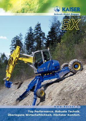 Pelles araignée Kaiser S 2 Mobil