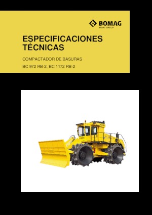 Compacteur de déchets Bomag BC 972 RB 2