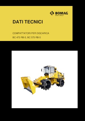 Compacteur de déchets Bomag BC 573 RB 5